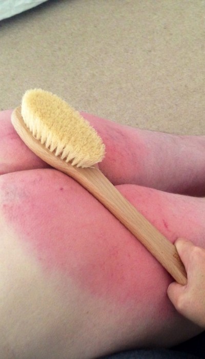 bath brush spanking ophelia de havilland